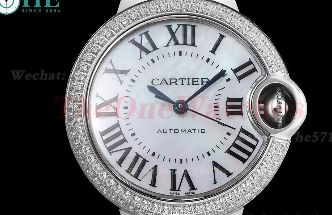 Ballon Bleu De Cartier 33mm SS SS Mop Rmn GDF NH05