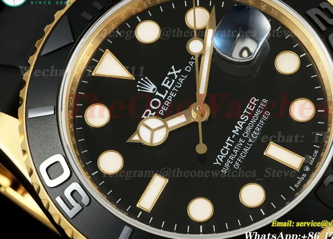 Yacht-Master 226658 42mm YG RU Black Dot EWEF A3235