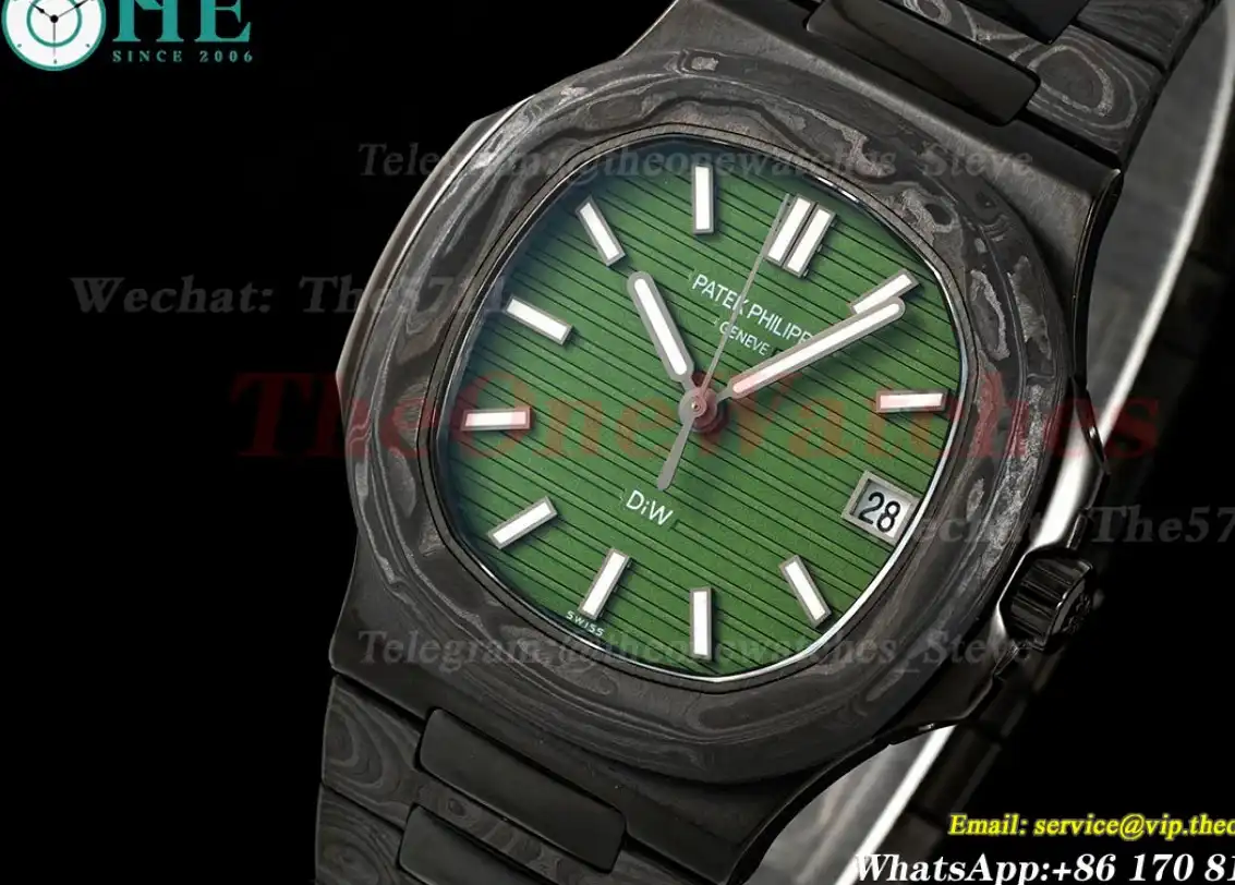 Nautilus 5711 Diw 40mm FC FC Green Dial DIWF 324SC