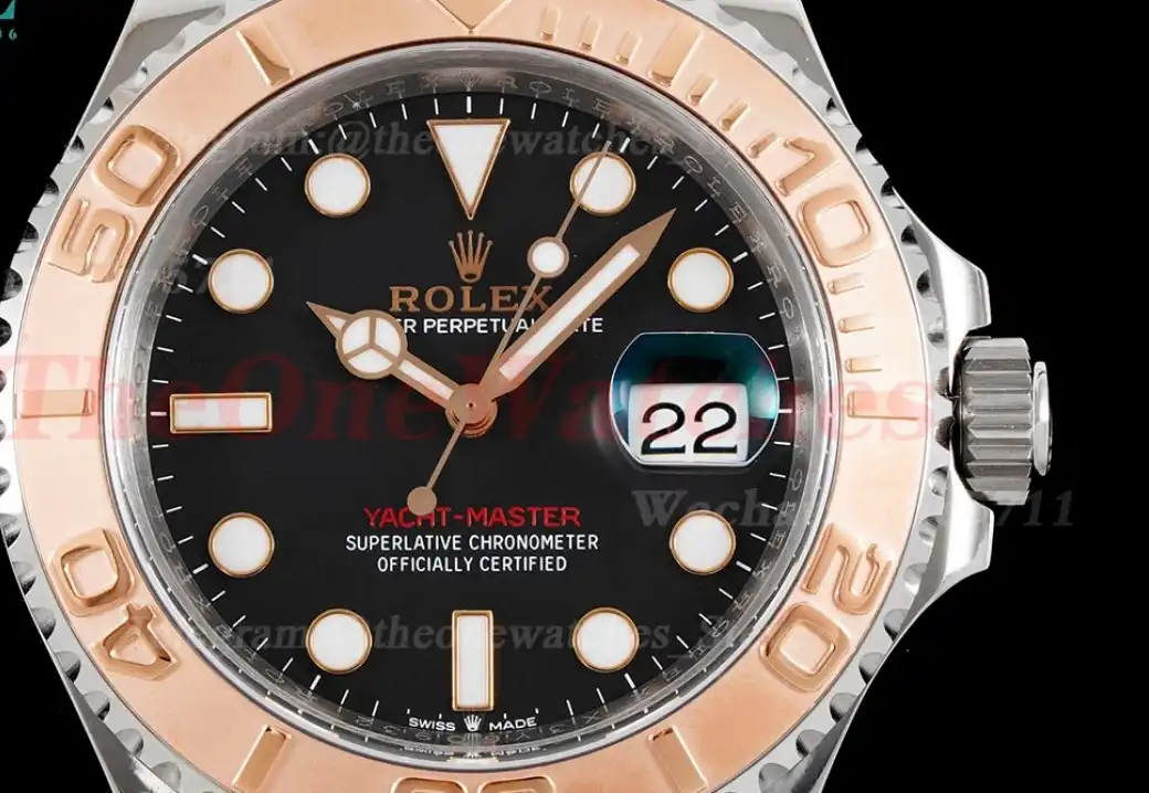 Yacht-Master 126621 40mm SS SS Black Dot VSF VS3235