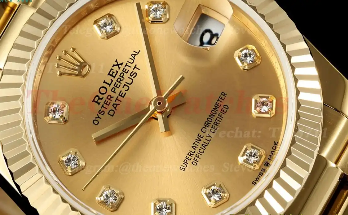 Datejust 278278 31mm Pres Dia YG YG Gold Dial GMF A2824