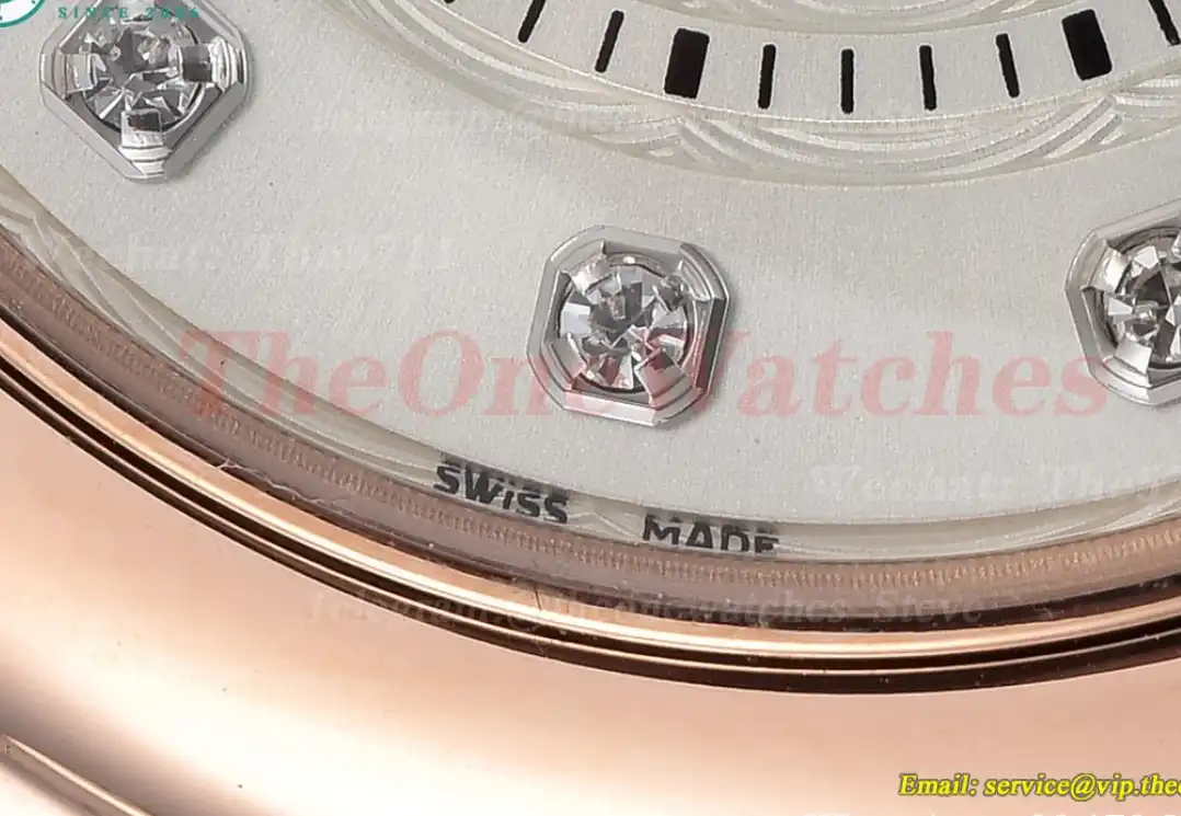 Ballon Bleu De Cartier 33mm RG RG White Dia GDF NH05