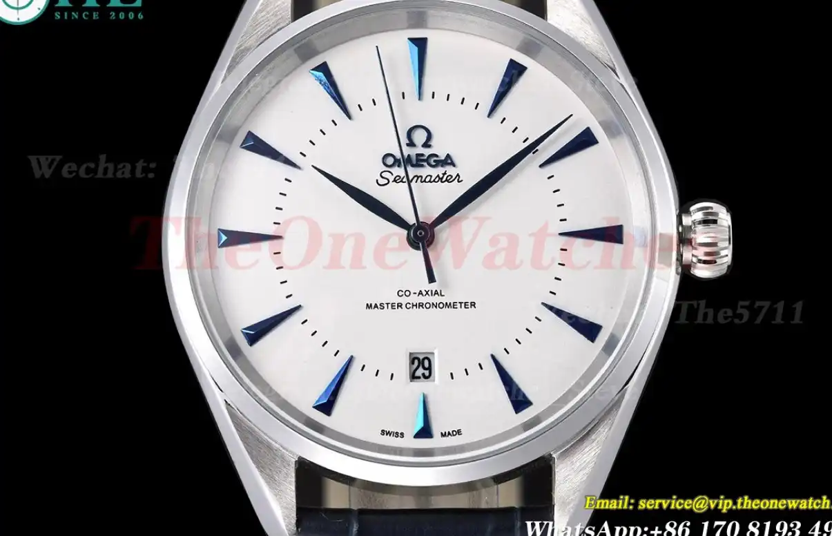 Seamaster 41mm SS LE White Dial GDF MY8215