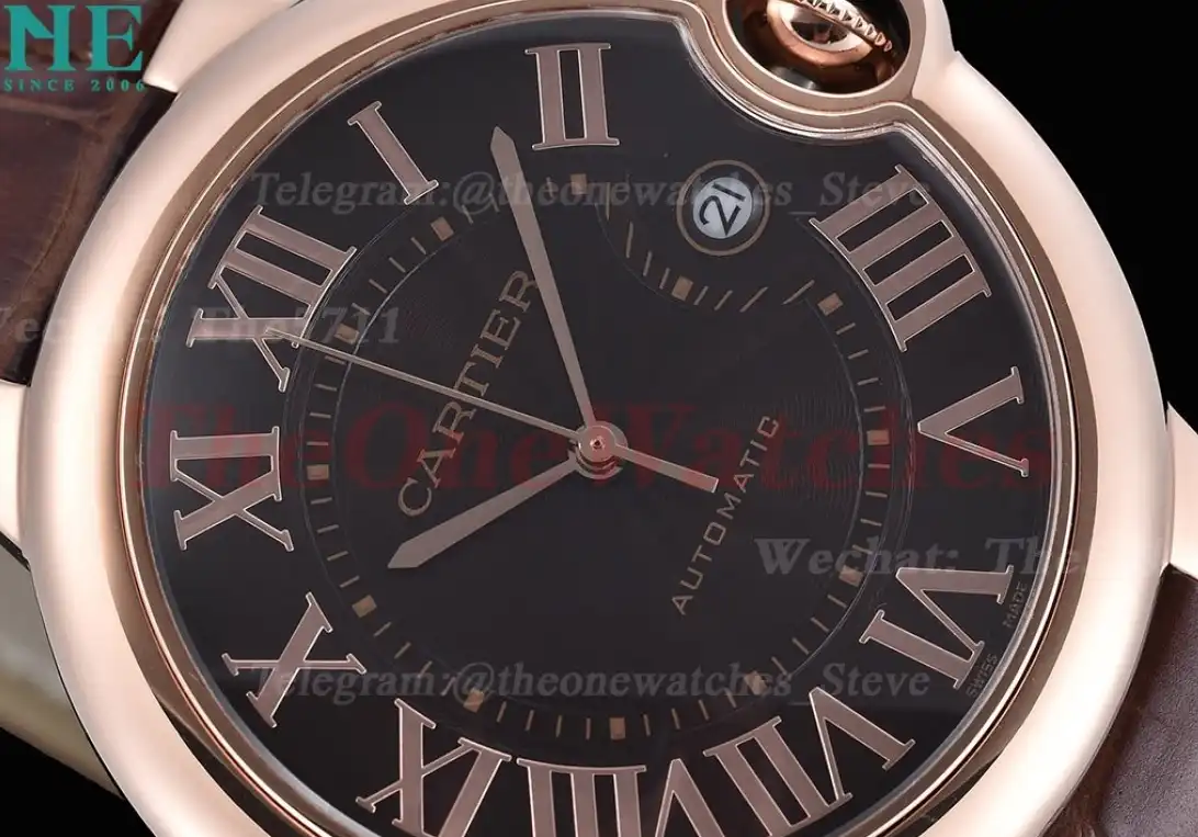 Ballon Bleu De Cartier 42mm RG LE Brown Dial GDF MY8215