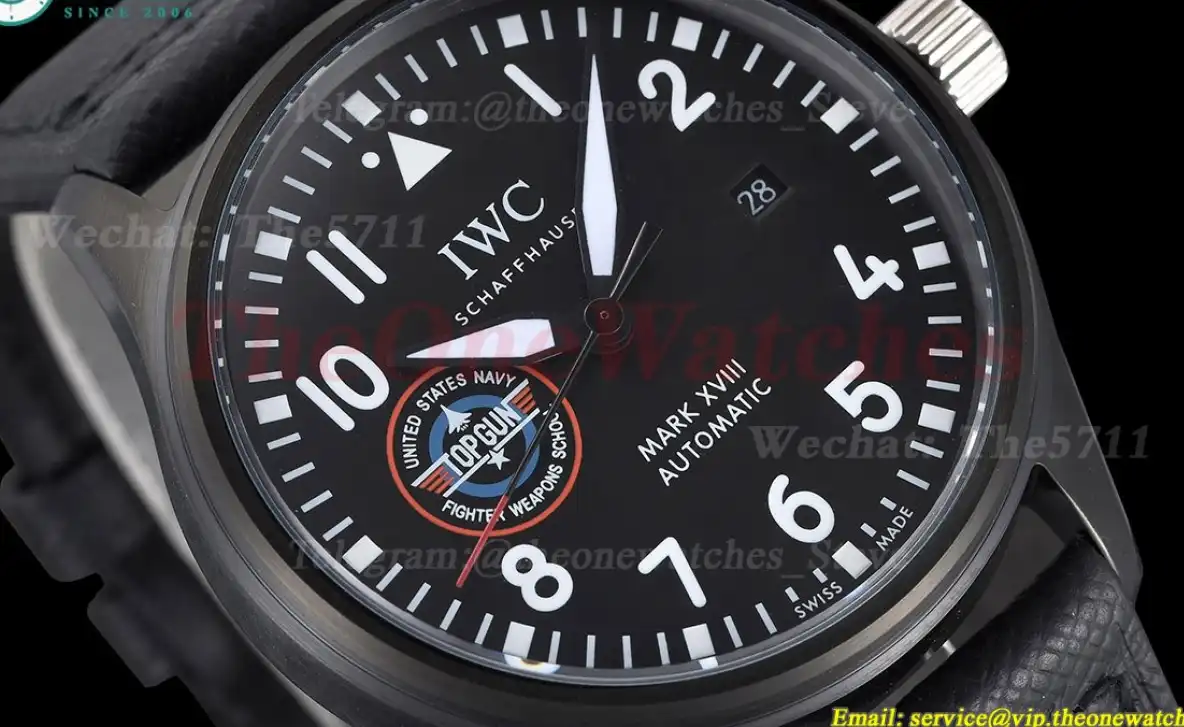 Mark XVIII 40mm DLC NY Black Dial GDF MY8215