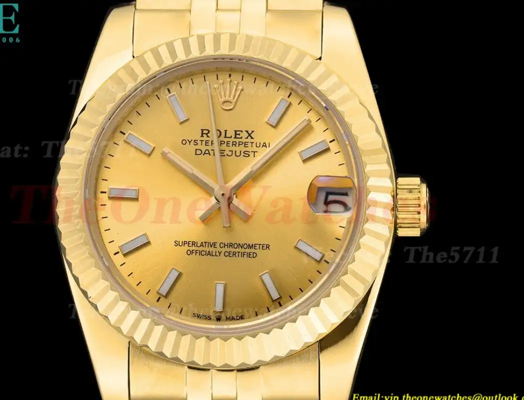 Datejust 28mm Jub YG YG Gold Dial GDF MY8215