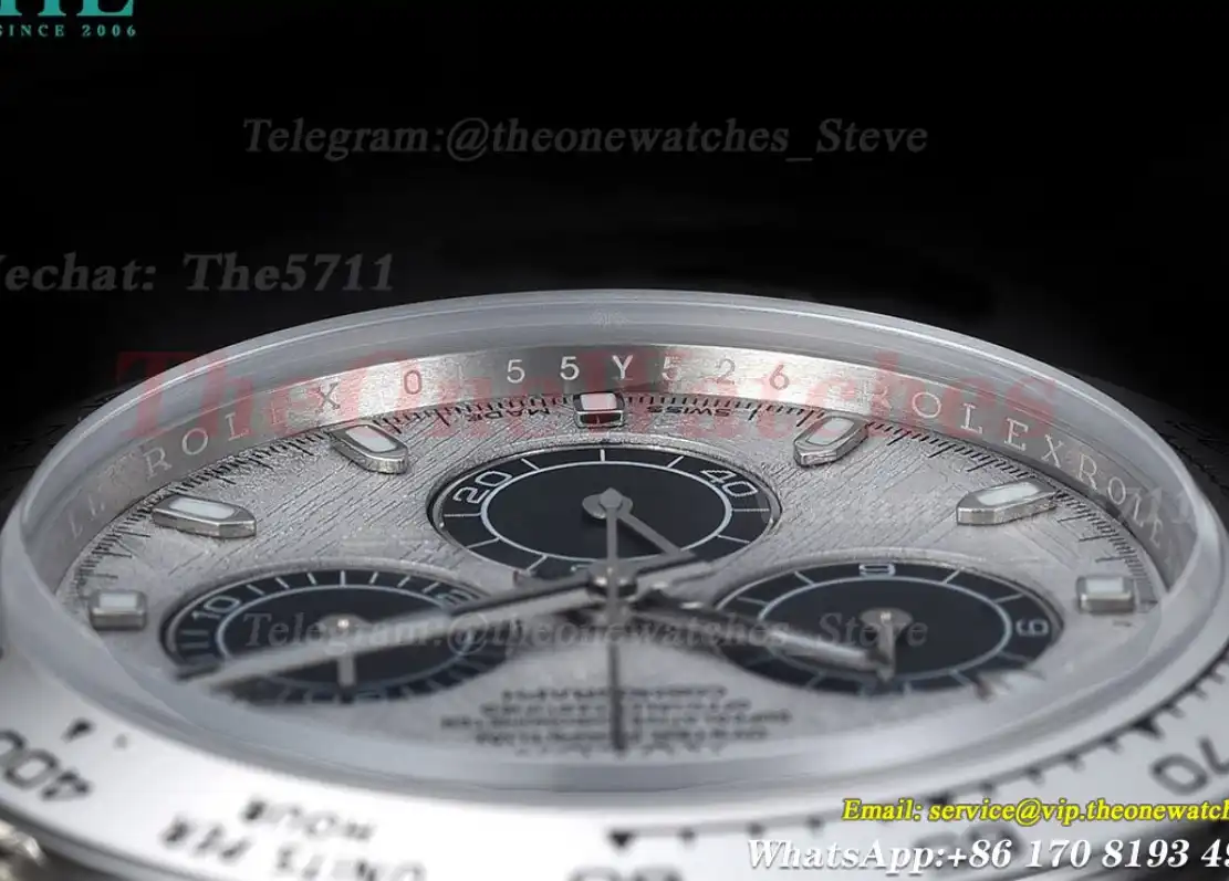 Daytona 116509 40mm SS SS Meteorite Dial 904L Noob V4 SA4130