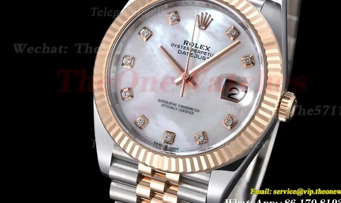 Datejust 126331 41mm SS RG Mop Dial Clean SH3235