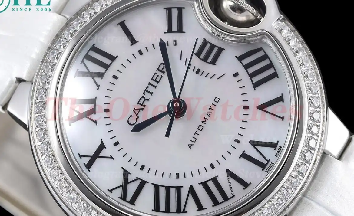 Ballon Bleu De Cartier 33mm Dia SS LE Mop Dial GDF NH05