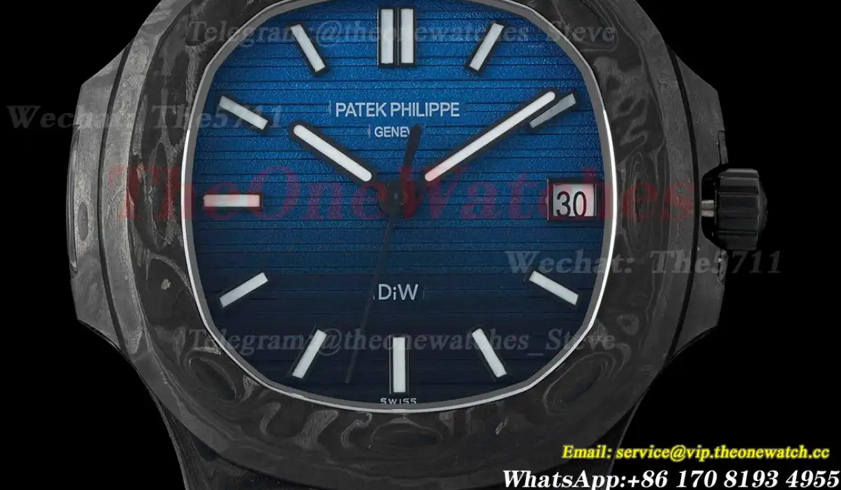 Nautilus 5711 40mm Car Car Gradient Blue Dial DIWF 324SC