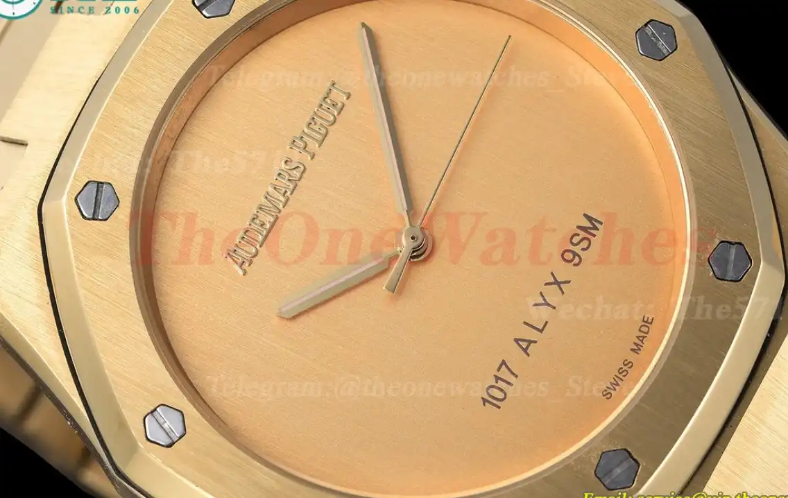 Royal Oak 41mm 1017 YG YG Gold Dial GDF MY8215