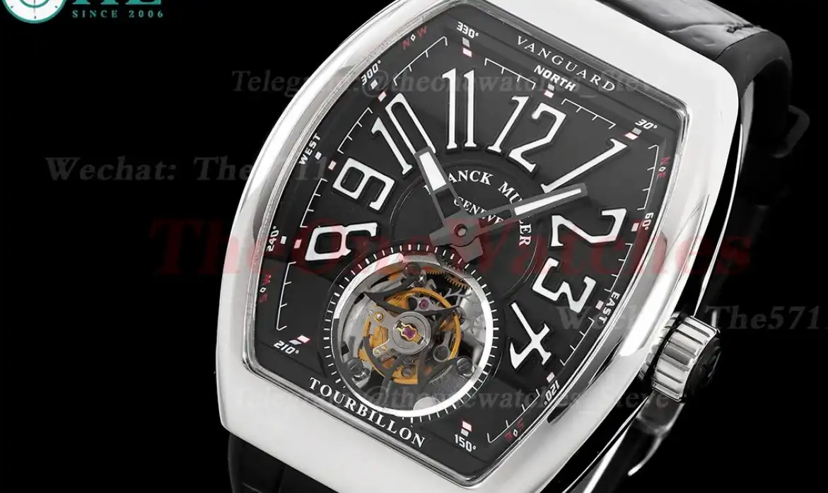 Vanguard Tourb SS LE Black Num RMSF Flying Tourbillon