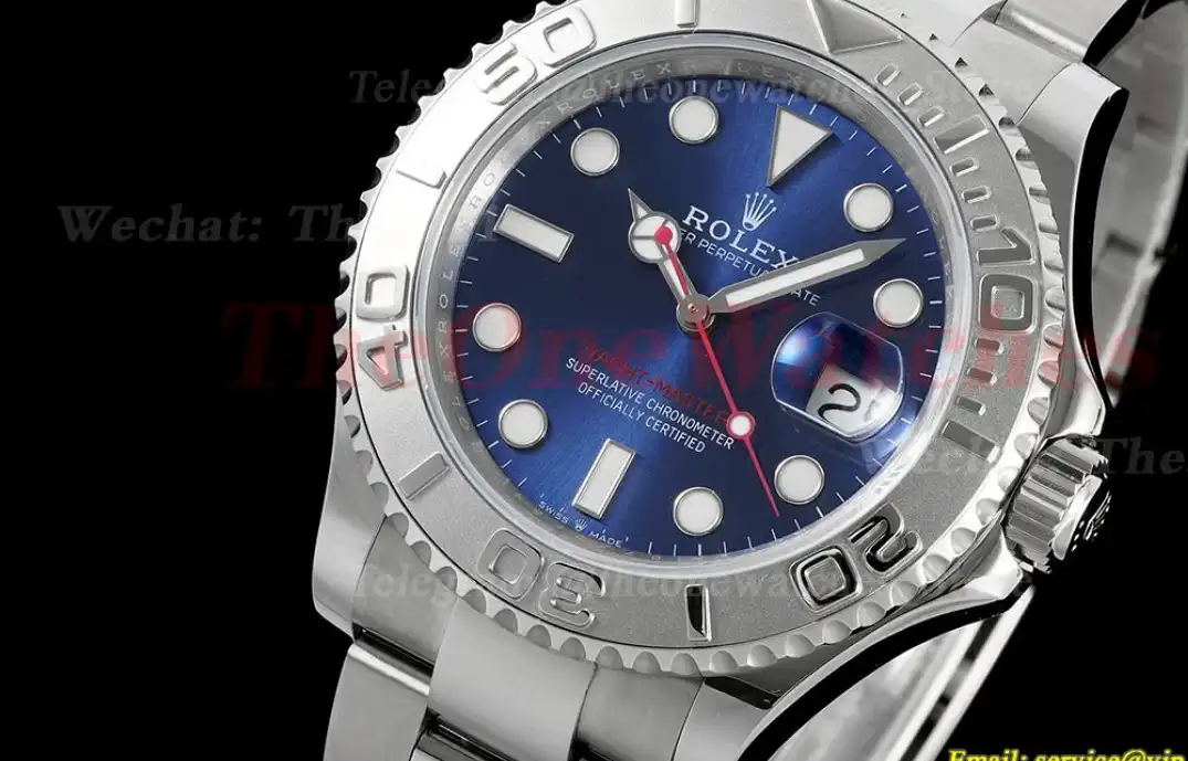 Yacht-Master 126622 40mm SS SS Blue Dot KF VR3135