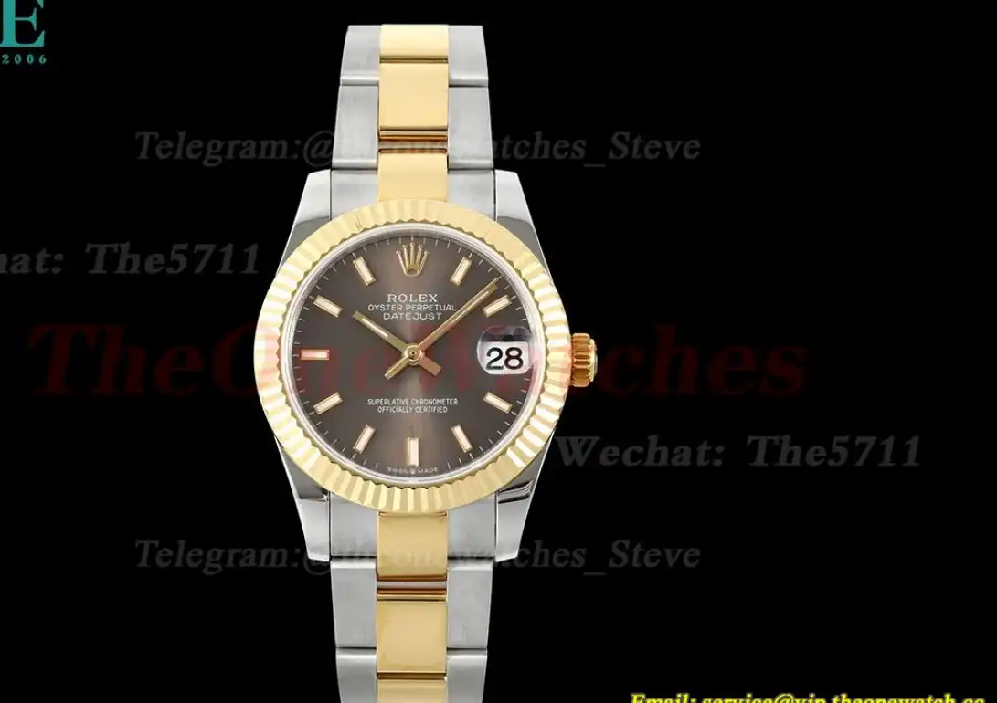 Datejust 278273 31mm Oys YG SS Grey Dial GMF A2824