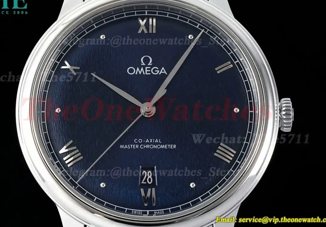 De Ville Prestige Man's 40mm SS SS Blue Dial VSF A8800