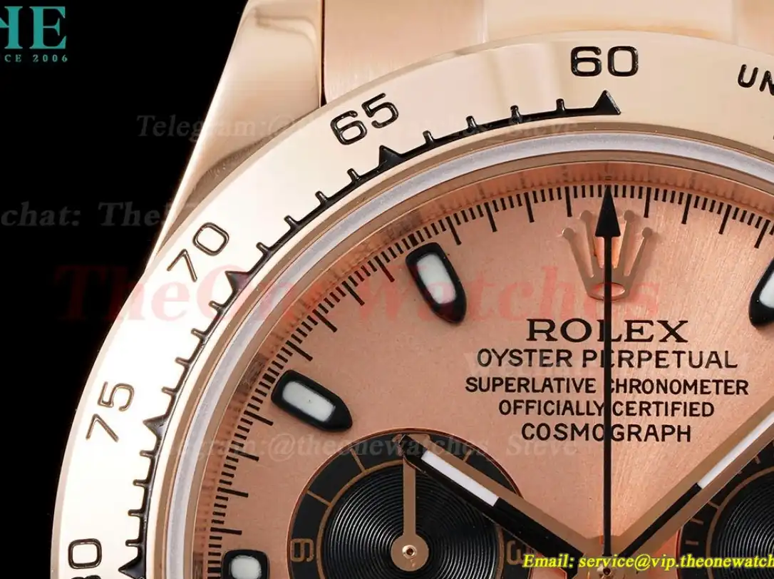 Daytona 116505 40mm RG RG Rose Gold Dial OMF A7750