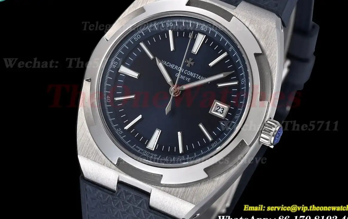 Overseas 4500V 41mm SS RU Blue Dial GDF MY8215