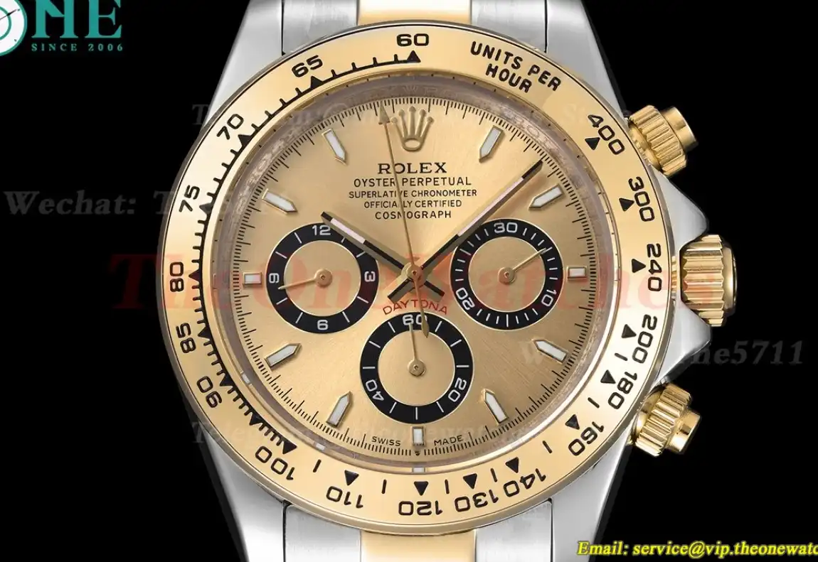 Daytona 40mm YG SS Gold Dial GDF A3836