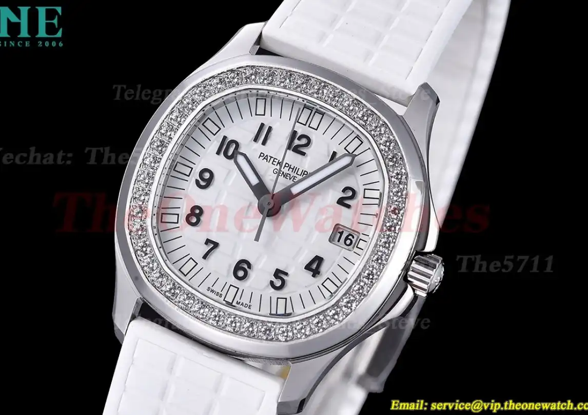 Aquanaut Lady 5067 Dia SS RU White Dial PPF Quartz