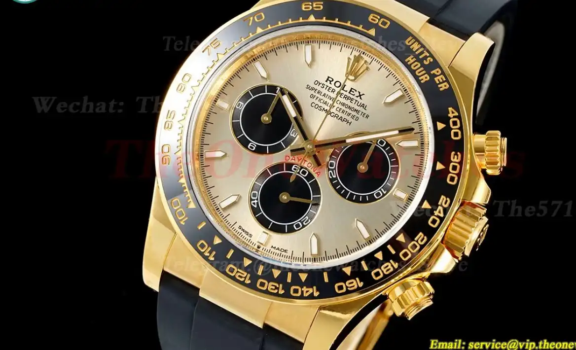 Daytona 126518 40mm YG RU Gold Dial VSF DD4131 Super Clone