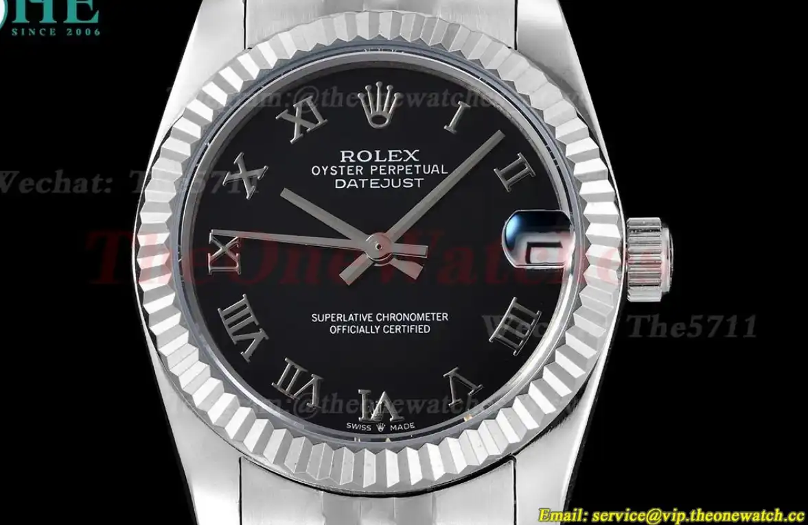 Datejust 31mm 278274 SS SS Black Rmn GDF MY8215