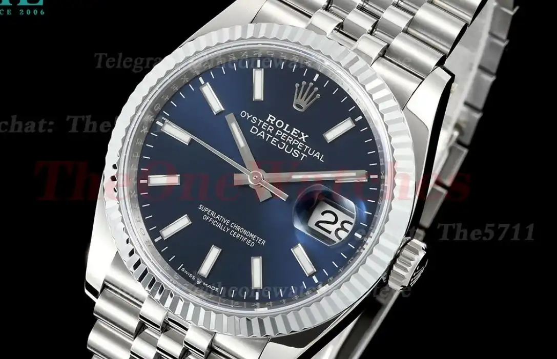 Datejust 126234 36mm Jub SS SS Blue Stk JQF VR3235