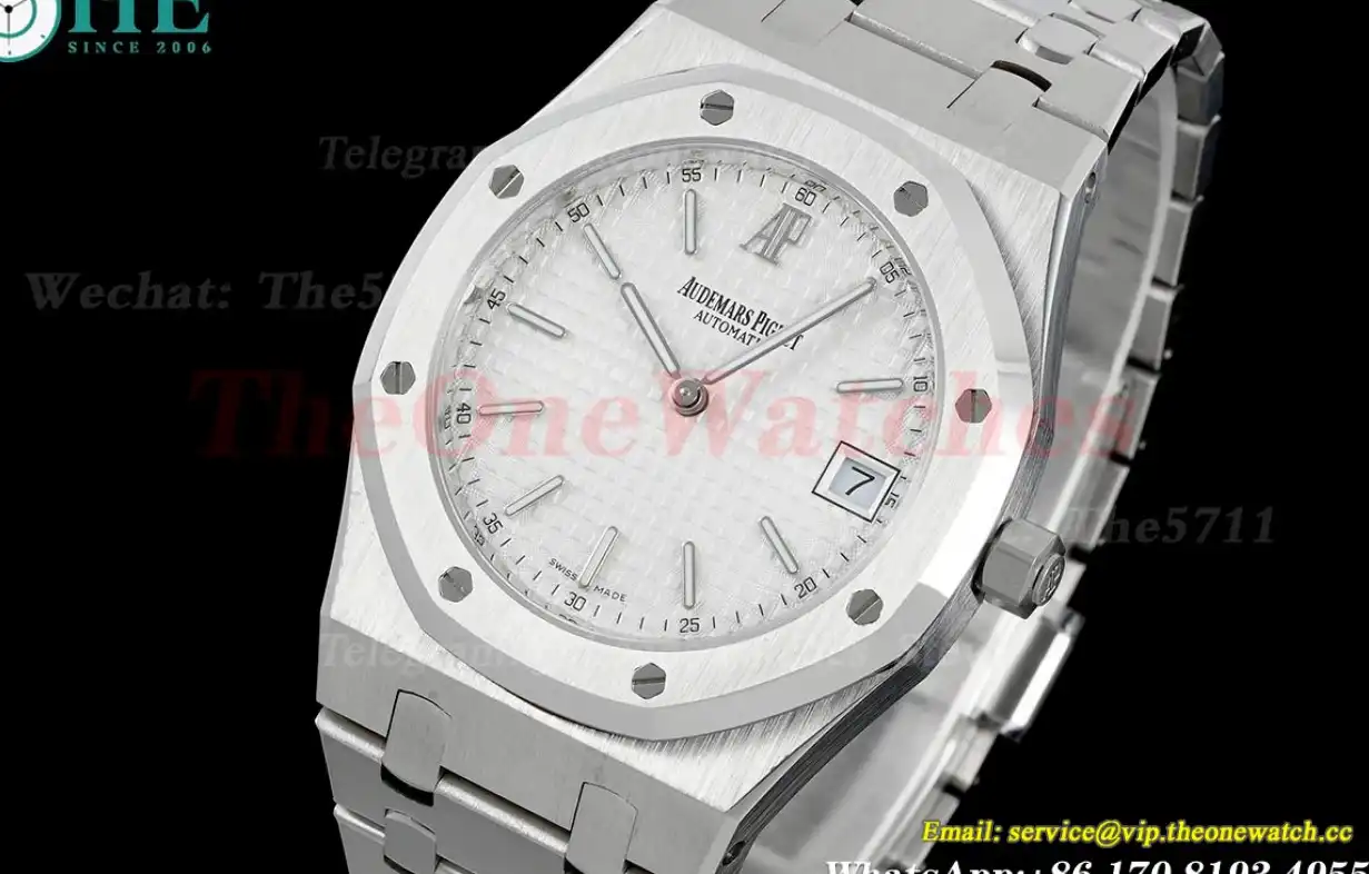 Royal Oak 15202 39mm SS SS White Dial IPF A2121