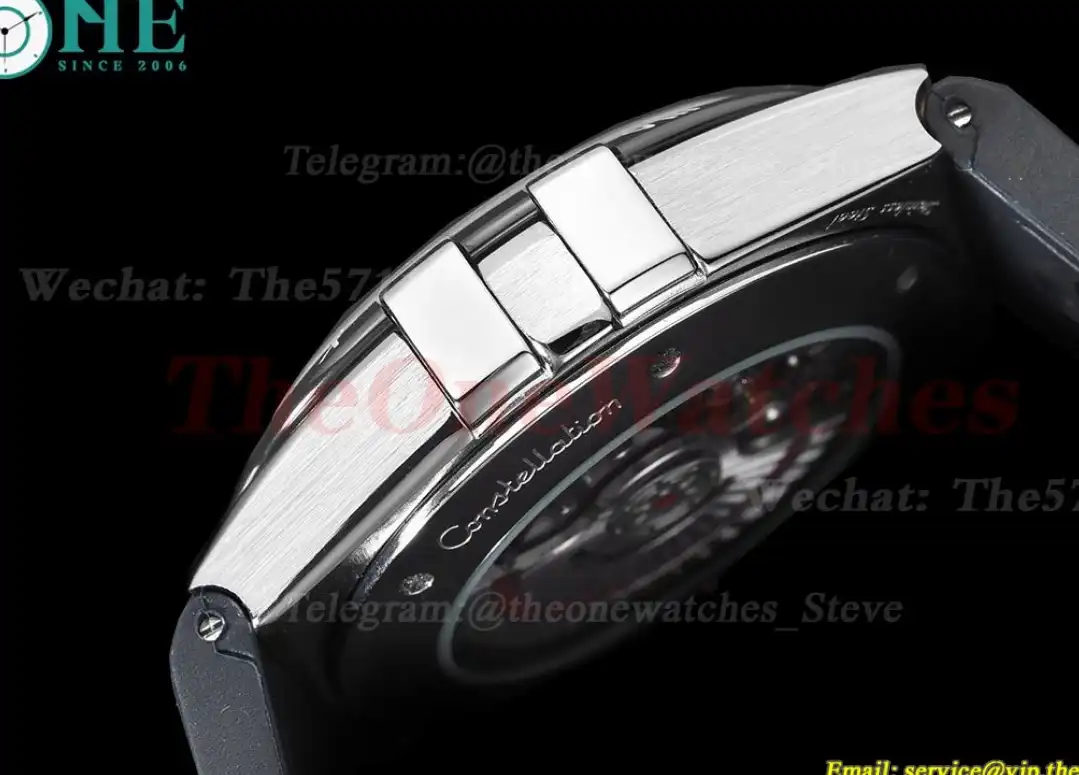 Constellation 41mm Ceramic SS LE Black Dial GDF MY8215