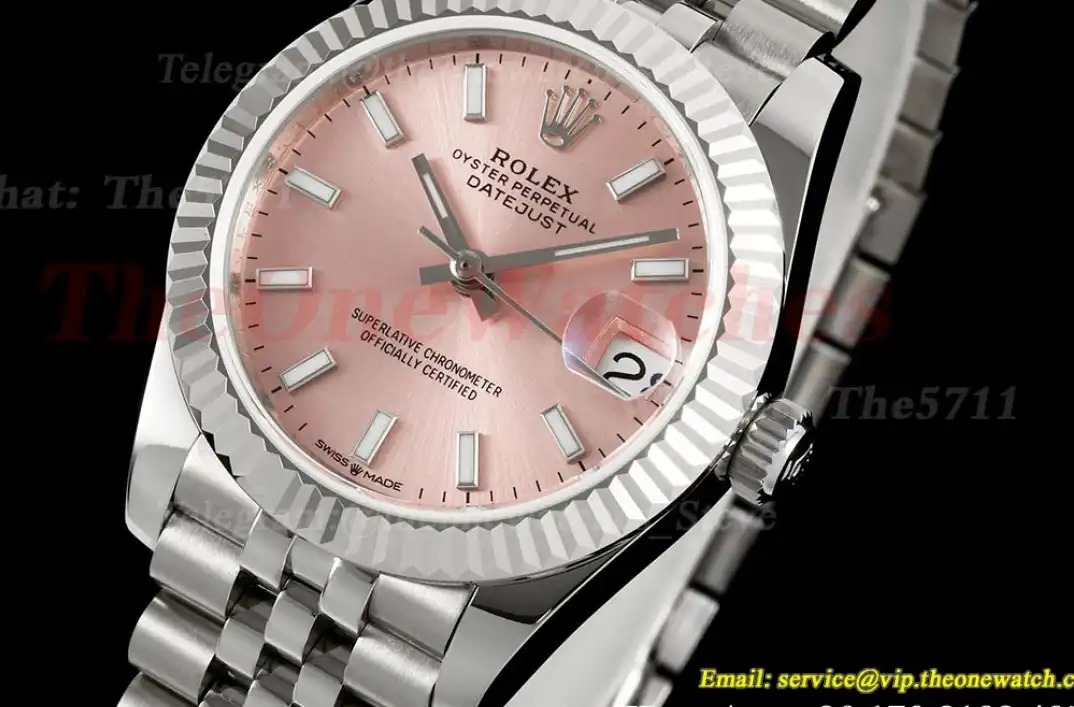 Datejust 278274 31mm Jub SS SS Pink Stk JARF A2236