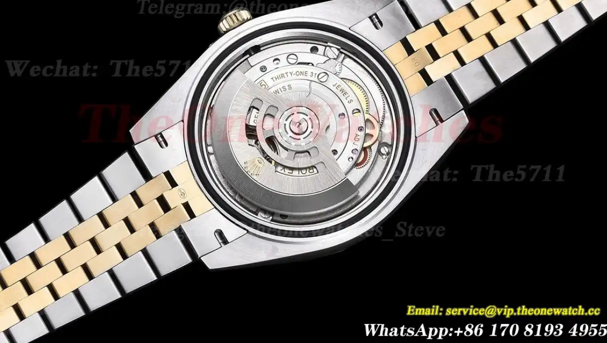 Datejust 126333 41MM YG SS Silver Dial EWEF A3235