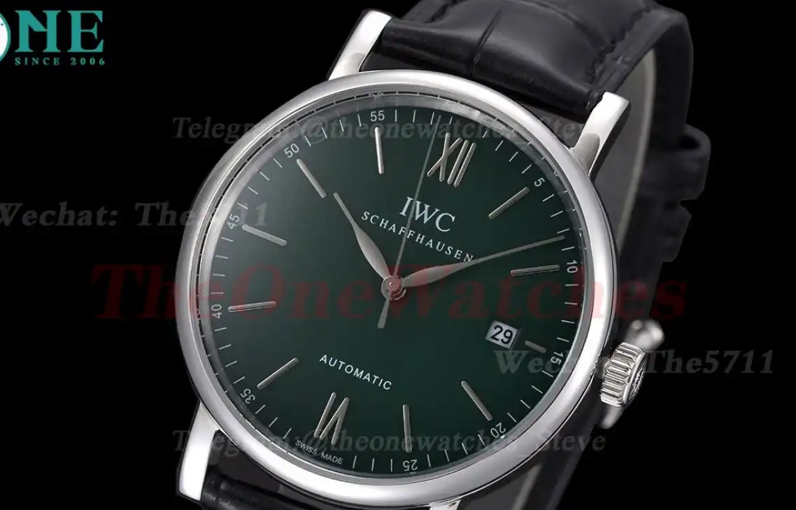 Portofino 40mm SS LE Green Dial GDF MY8215