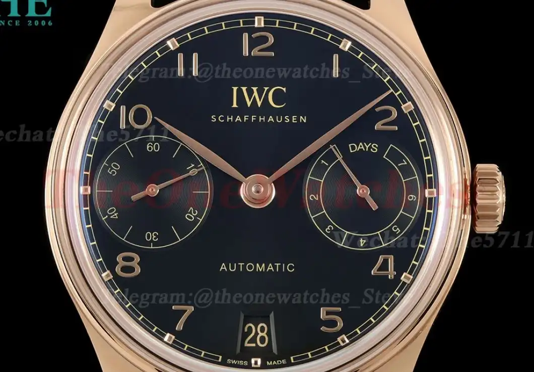 Portugieser 7 Days 2024 42mm RG LE Black Dial APS A52010