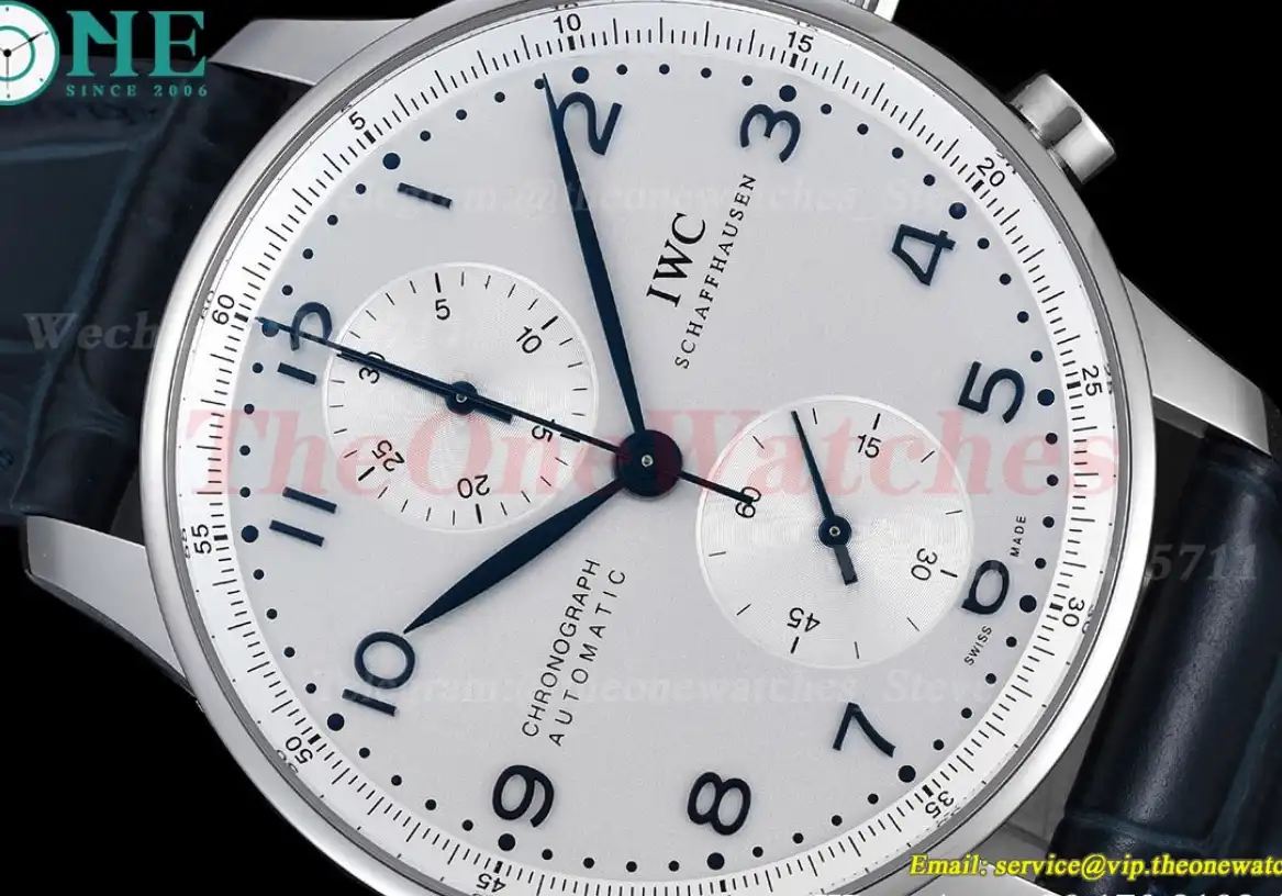 Portuguese Chrono 41mm SS LE White Num ZF V2 A7750