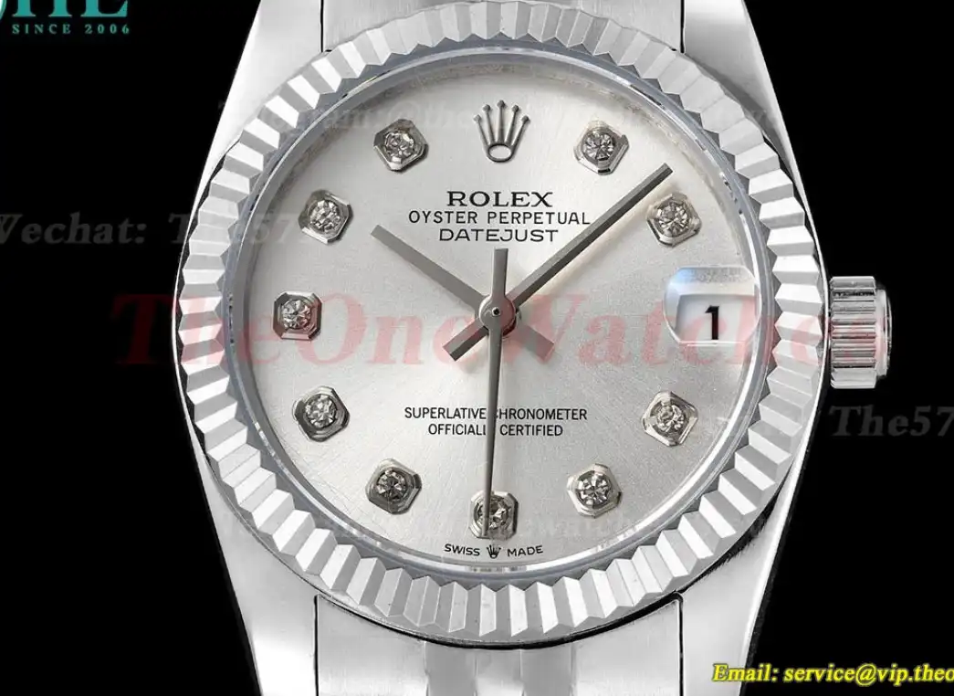 Datejust 31mm 278274 SS SS Silver Dia GDF MY8215