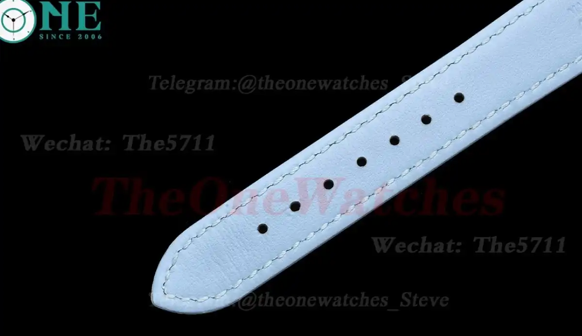 Tank Must Small SS LE White dial On Blue Leather Strap K11F Quartz