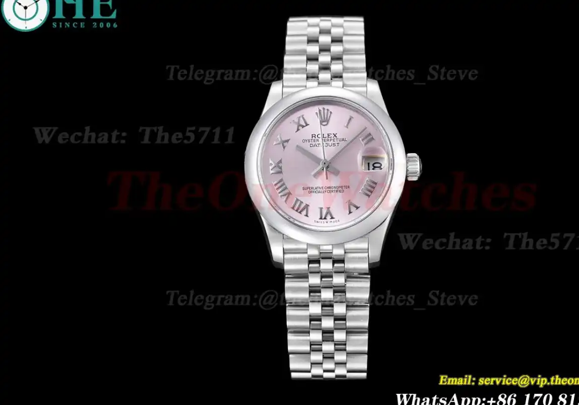 Datejust ladies 31mm SS SS Pink Dial WF A2671