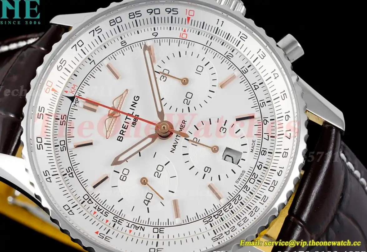 Navitimer B01 Chronograph SS LE White Stk BLSF Asian B01