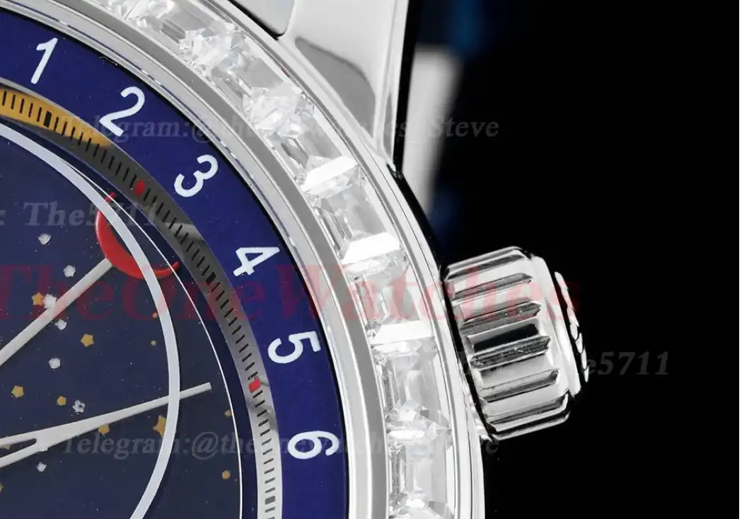 Celestial Sky Moon Date Diam SS LE Blue Dial TWF A240