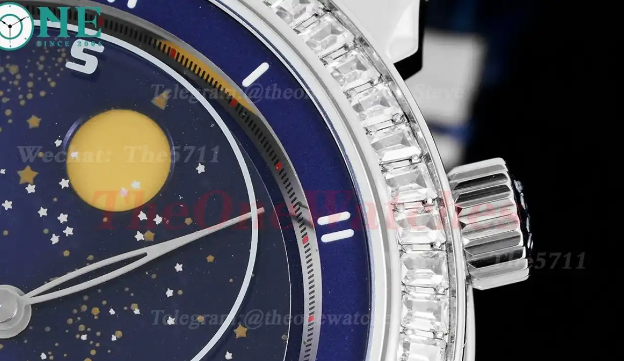 Celestial Sky Moon Diam SS LE Blue Dial TWF A240