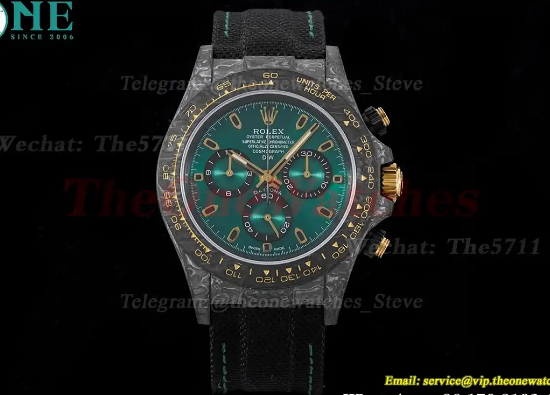 Daytona Diw 40mm FC NY Green Dial DIWF A7750