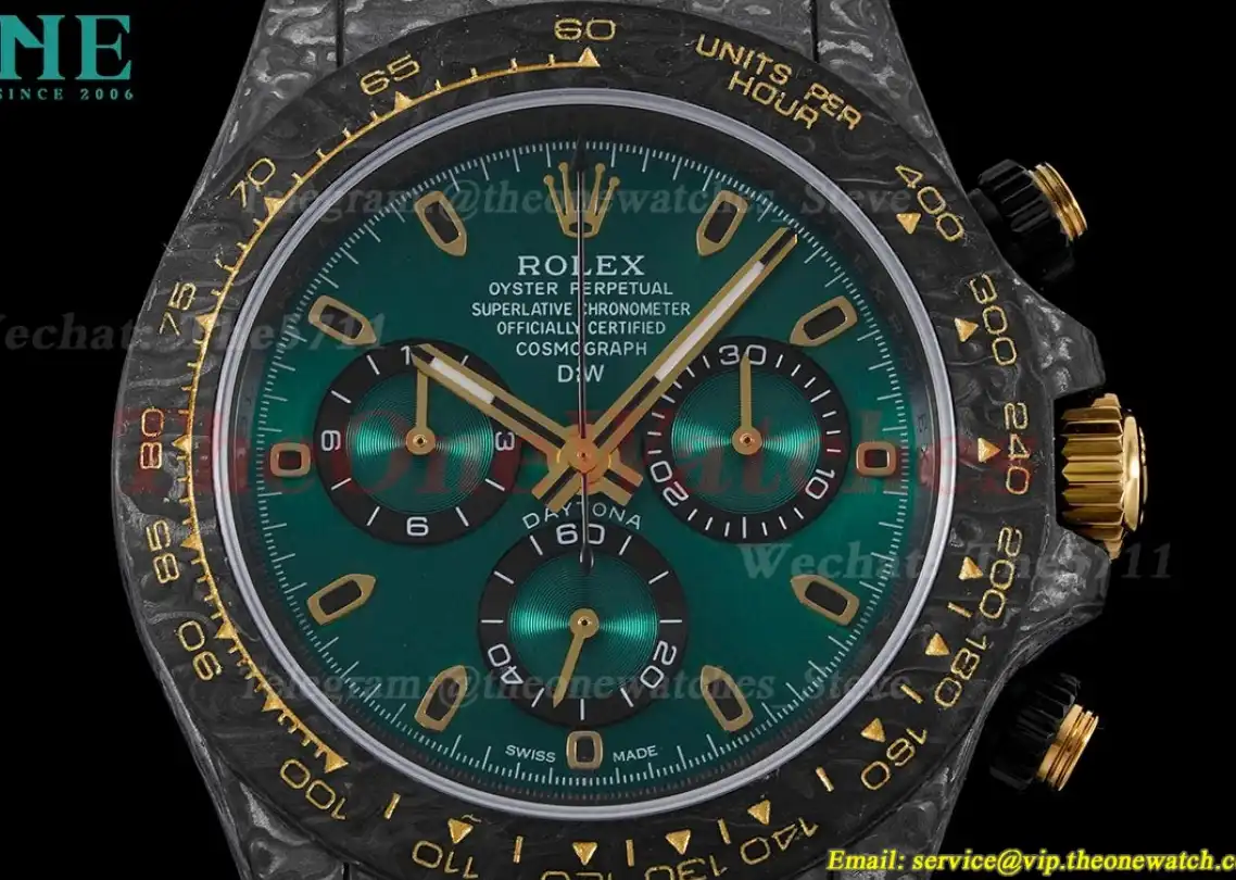 Daytona Diw 40mm FC NY Green Dial DIWF A7750