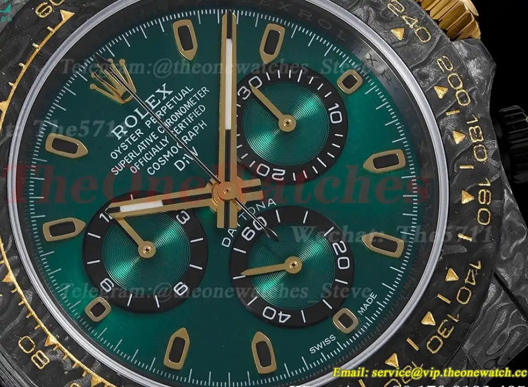 Daytona Diw 40mm FC NY Green Dial DIWF A7750