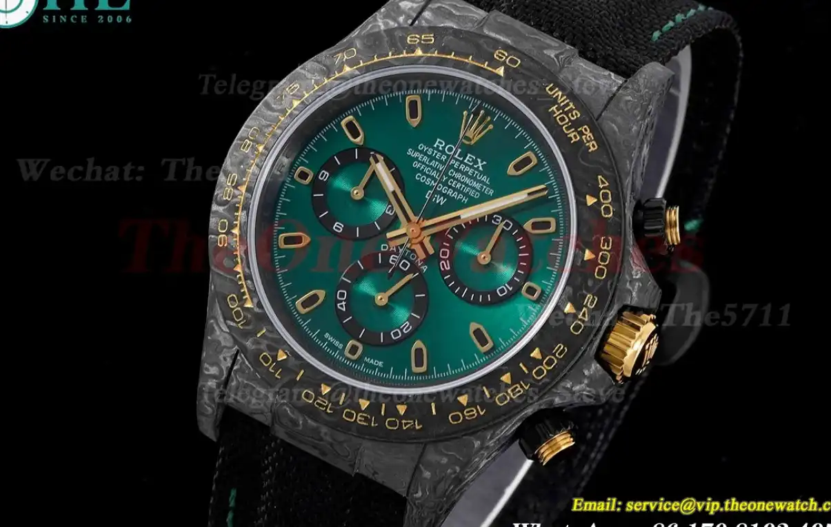 Daytona Diw 40mm FC NY Green Dial DIWF A7750