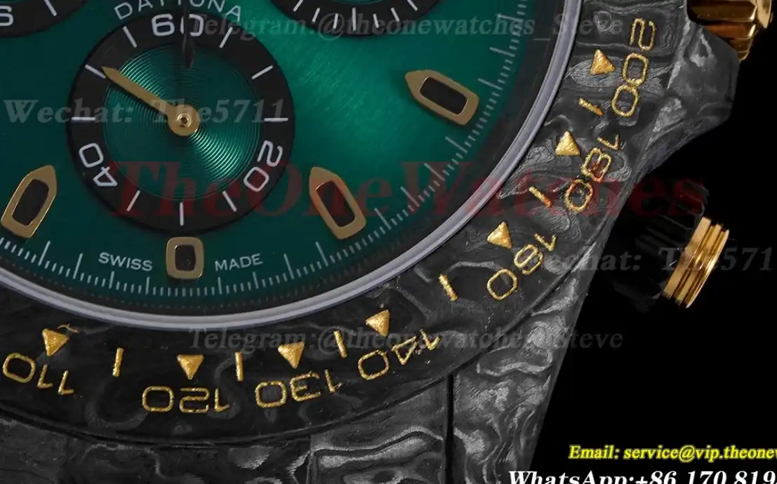 Daytona Diw 40mm FC NY Green Dial DIWF A7750