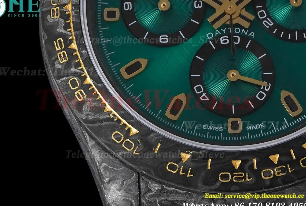 Daytona Diw 40mm FC NY Green Dial DIWF A7750