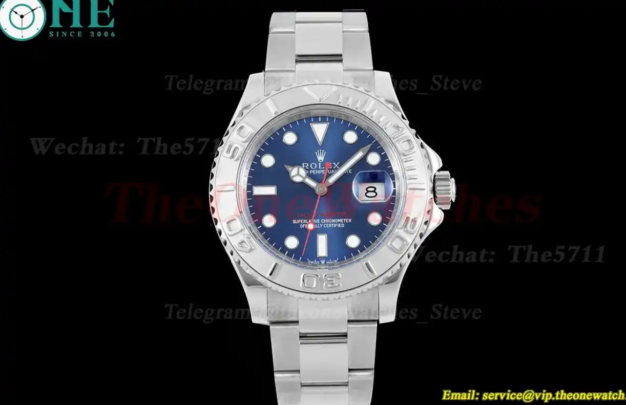 Yacht-Master 126622 40mm SS SS Blue Dot CSF VR3235