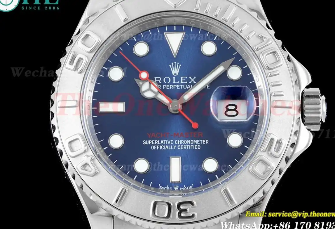 Yacht-Master 126622 40mm SS SS Blue Dot CSF VR3235