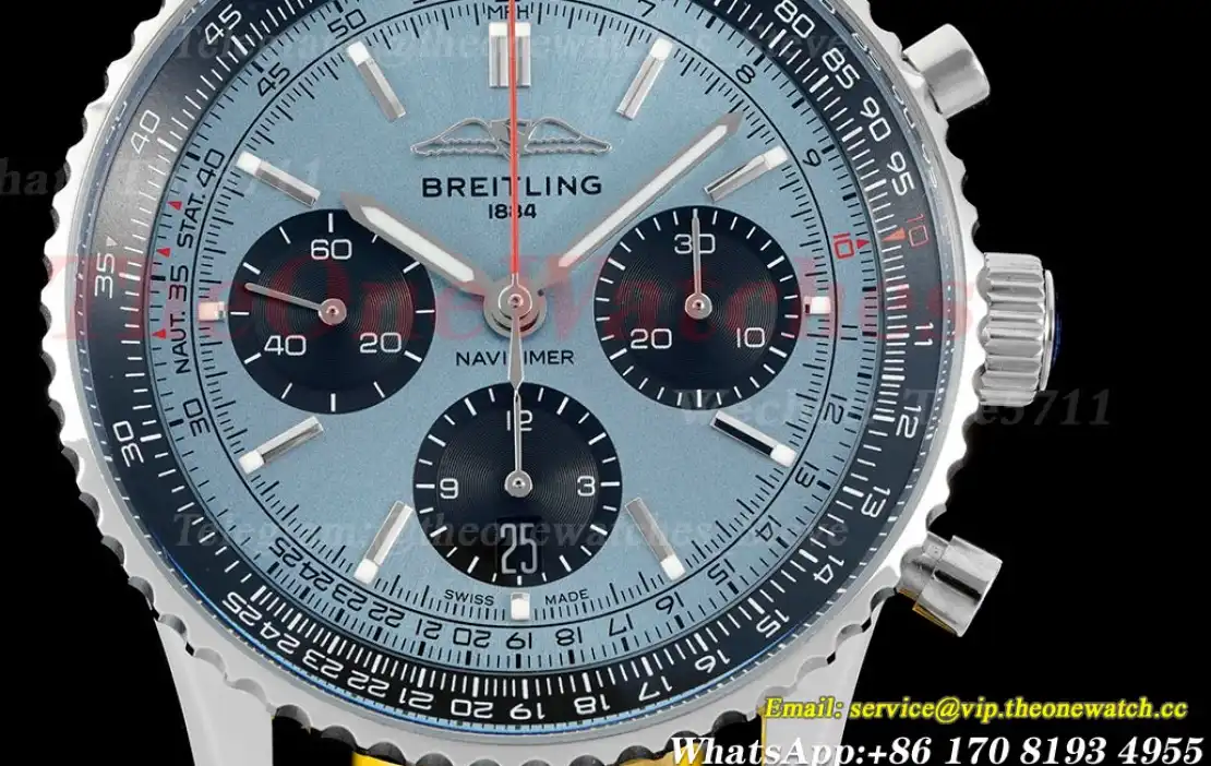 Navitimer B01 Chronograph SS LE Blue Stk BLSF Asian B01