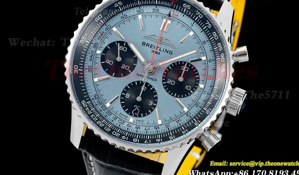 Navitimer B01 Chronograph SS LE Blue Stk BLSF Asian B01