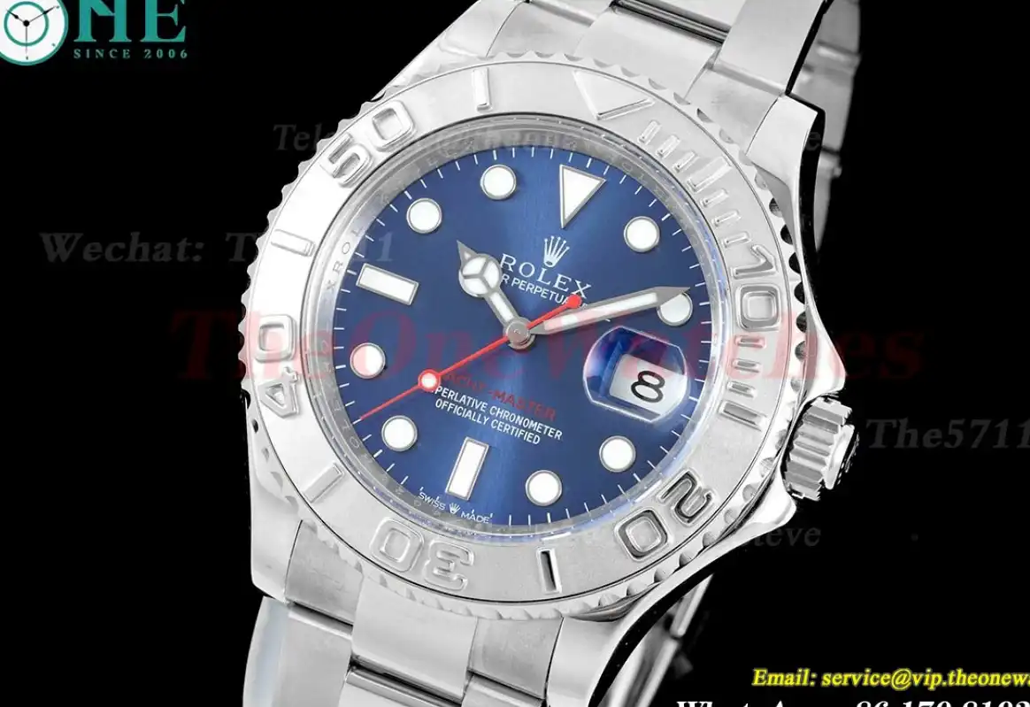 Yacht-Master 126622 40mm SS SS Blue Dot CSF VR3235